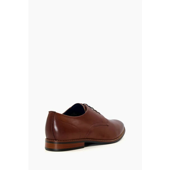 Dune London Suffolks Soft Leather Gibson Brown Shoes 5 Dune London Suffolks Soft Leather Gibson Brown Shoes - Image 3