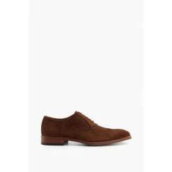 Dune London Brown Somersett Lace-Up Oxford Shoes