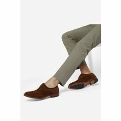 Dune London Brown Somersett Lace-Up Oxford Shoes -Dune London Sales unnamed file 1019