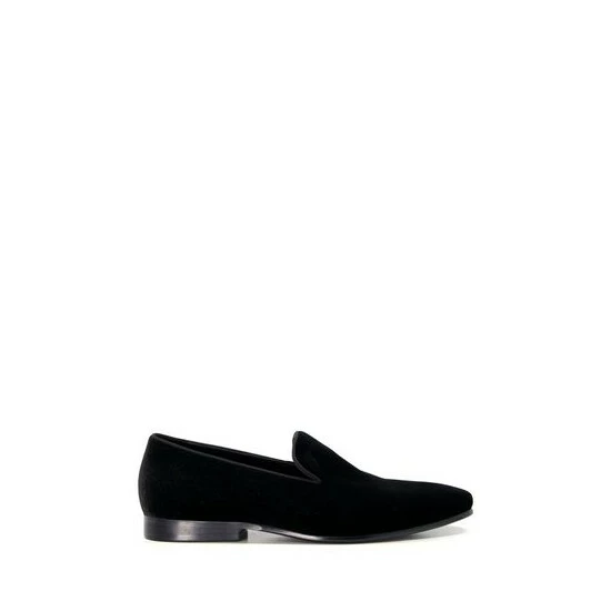 Dune London Scenics Plain Velvet Black Slippers 8 Dune London Scenics Plain Velvet Black Slippers - Image 6