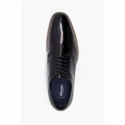 Dune London Black Sparrows Lace-Up Wide Fit Gibson Shoes -Dune London Sales unnamed file 1036