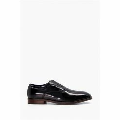 Dune London Black Sparrows Lace-Up Wide Fit Gibson Shoes -Dune London Sales unnamed file 1037