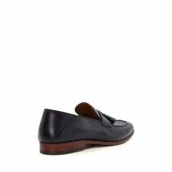 Alternative view of Dune London Support Tassel Black Loafers
