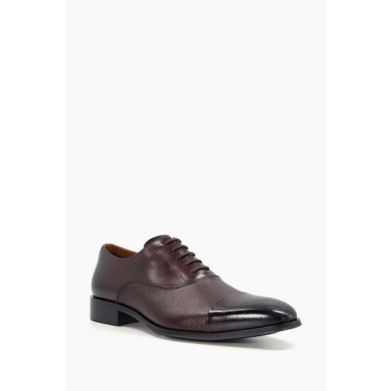 Dune London Sheet Saffiano Emboss Brown Shoes 4 Dune London Sheet Saffiano Emboss Brown Shoes - Image 2