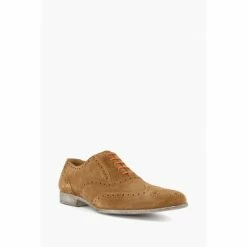Alternative view of Dune London Rayman Tc Smart Wingtip Oxford Brown Shoes