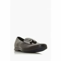 Alternative view of Dune London Black Perth Di Tassel Detail Loafers