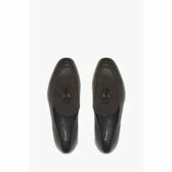Dune London Black Perth Di Tassel Detail Loafers -Dune London Sales unnamed file 1092