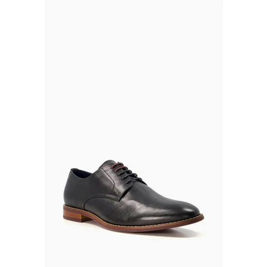 Dune London Suffolks Soft Leather Gibson Brown Shoes 4 Dune London Suffolks Soft Leather Gibson Brown Shoes - Image 2