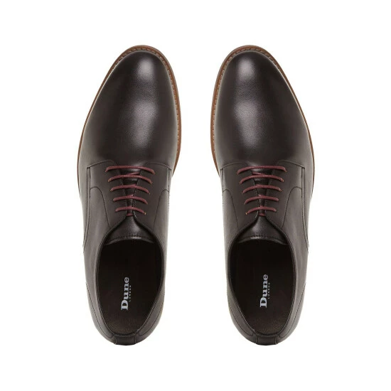 Dune London Suffolks Soft Leather Gibson Brown Shoes 8 Dune London Suffolks Soft Leather Gibson Brown Shoes - Image 6