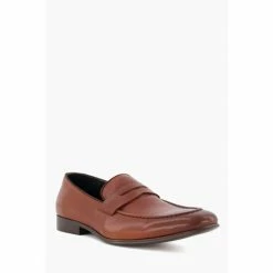 Alternative view of Dune London Racehorse Penny Brown Saddle Loafers