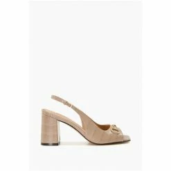 Dune London Natural Michigan Snaffle Front Block Heels -Dune London Sales unnamed file 1112