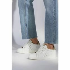 Dune London Elderflower T Star Stripe Cupsole Shoes -Dune London Sales unnamed file 1117