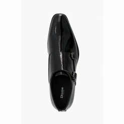 Dune London Black Stone Patent Double Buckle Shoes 10 Dune London Black Stone Patent Double Buckle Shoes -Dune London Sales unnamed file 112