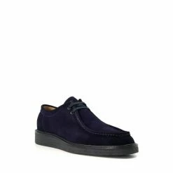 Alternative view of Dune London Blue Brodies Mocc Toe Casual Lace Shoes