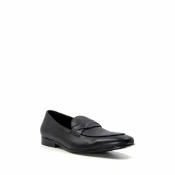 Alternative view of Dune London Black Stores Leather Trim Loafers
