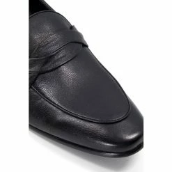 Dune London Black Stores Leather Trim Loafers -Dune London Sales unnamed file 1151