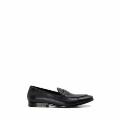 Dune London Black Stores Leather Trim Loafers -Dune London Sales unnamed file 1152
