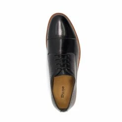 Dune London Savion Toe Cap Punch Derby Black Shoes -Dune London Sales unnamed file 1161