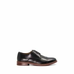 Dune London Savion Toe Cap Punch Derby Black Shoes -Dune London Sales unnamed file 1163