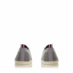 Dune London Grey Flask Lace Up Mesh Espadrilles -Dune London Sales unnamed file 1201
