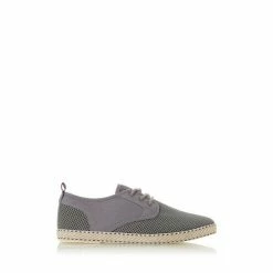 Dune London Grey Flask Lace Up Mesh Espadrilles -Dune London Sales unnamed file 1205