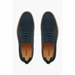 Dune London Blue Bucatini Wedge Sole Lace Up Shoes -Dune London Sales unnamed file 1230