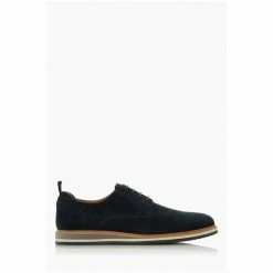 Dune London Blue Bucatini Wedge Sole Lace Up Shoes -Dune London Sales unnamed file 1232
