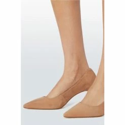 Dune London Womens Natural Andina Unlined Comfort Point Mid Heel Court Shoe -Dune London Sales unnamed file 1237