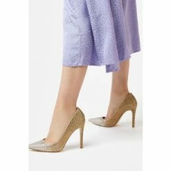 Dune London Metallic Bedazzler Ombre Crystal Court Shoes -Dune London Sales unnamed file 124