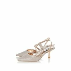 Alternative view of Dune London Neutral Colombia Asymmetric Court Shoes