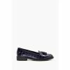 Dune London Blue Global Almond Tassel Loafers -Dune London Sales unnamed file 126