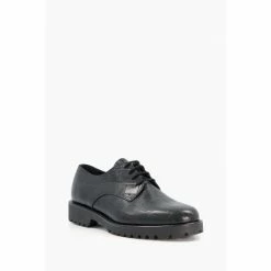 Alternative view of Dune London Florense Brogue Black Lace Up Shoes