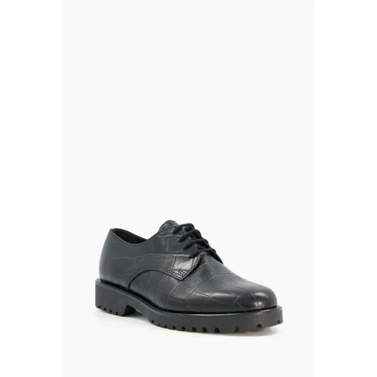 Dune London Florense Brogue Black Lace Up Shoes 4 Dune London Florense Brogue Black Lace Up Shoes - Image 2