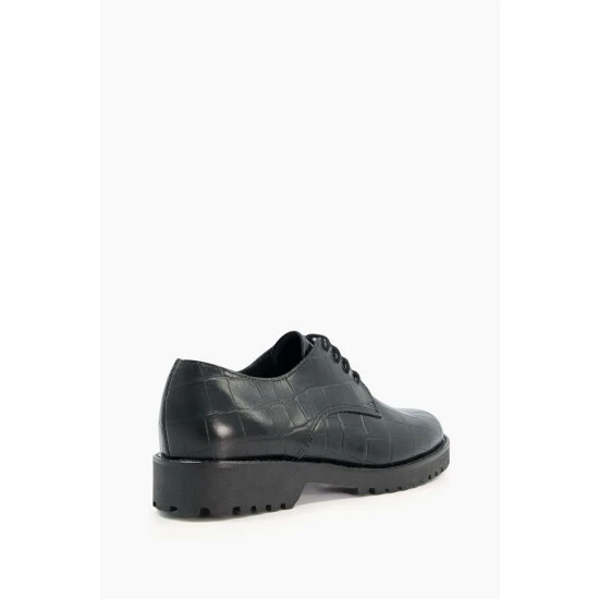 Dune London Florense Brogue Black Lace Up Shoes 5 Dune London Florense Brogue Black Lace Up Shoes - Image 3