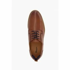Dune London Brown Bucatini Wedge Sole Lace-Up Shoes -Dune London Sales unnamed file 1298