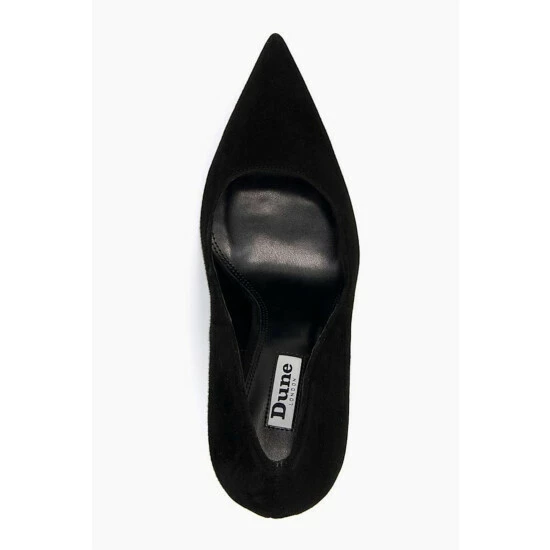Dune London Black Bonus Encrusted Heel Courts 6 Dune London Black Bonus Encrusted Heel Courts - Image 4