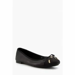 Alternative view of Dune London Black Hartlyn Ballerina Shoes