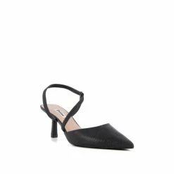 Alternative view of Dune London Black WF Colombia Asymmetric Point Courts