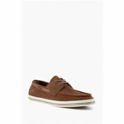 Dune London Brown Burnner Knitted Boat Shoes -Dune London Sales unnamed file 1340