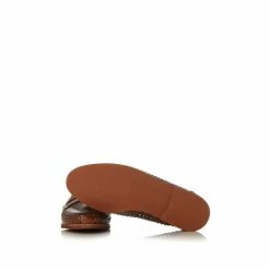 Dune London Tan Brown Brighton Rock Woven Leather Loafers -Dune London Sales unnamed file 1351