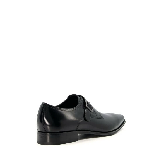 Dune London Stevie Single Black Monk Shoes 4 Dune London Stevie Single Black Monk Shoes - Image 2