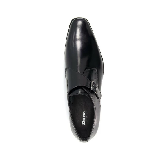 Dune London Stevie Single Black Monk Shoes 6 Dune London Stevie Single Black Monk Shoes - Image 4