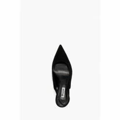 Dune London Cristal Encursted Mid Heel Black Sandals -Dune London Sales unnamed file 1368