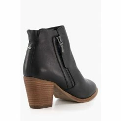 Dune London Black Paice Zip Up Ankle Boots -Dune London Sales unnamed file 1373