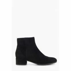 Dune London Black Pippie Smart Low Boots