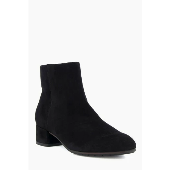 Dune London Black Pippie Smart Low Boots 4 Dune London Black Pippie Smart Low Boots - Image 2