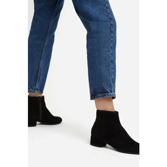 Dune London Black Pippie Smart Low Boots 7 Dune London Black Pippie Smart Low Boots - Image 5