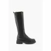 Dune London Tempas Chelsea Black High Leg Boots -Dune London Sales unnamed file 1389