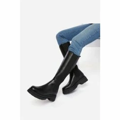 Dune London Tempas Chelsea Black High Leg Boots 12 Dune London Tempas Chelsea Black High Leg Boots -Dune London Sales unnamed file 1393