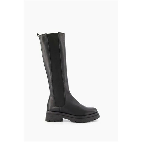 Dune London Tempas Chelsea Black High Leg Boots 8 Dune London Tempas Chelsea Black High Leg Boots - Image 6